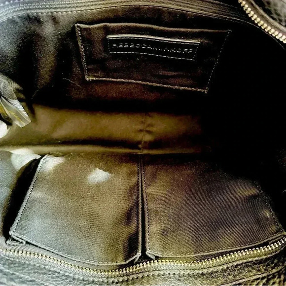 Rebecca Minkoff Regan Pebbled Leather Satchel/Crossbody - Picture 14 of 16